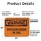 Signmission Ethylene Oxide In Use OSHA Warning Sign, Plastic, 24in W x 18in L, 2PK OS-2PACK-WS-P-1824-L-12601 - alternate 5